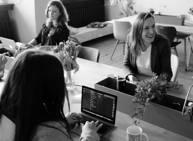 Team working together